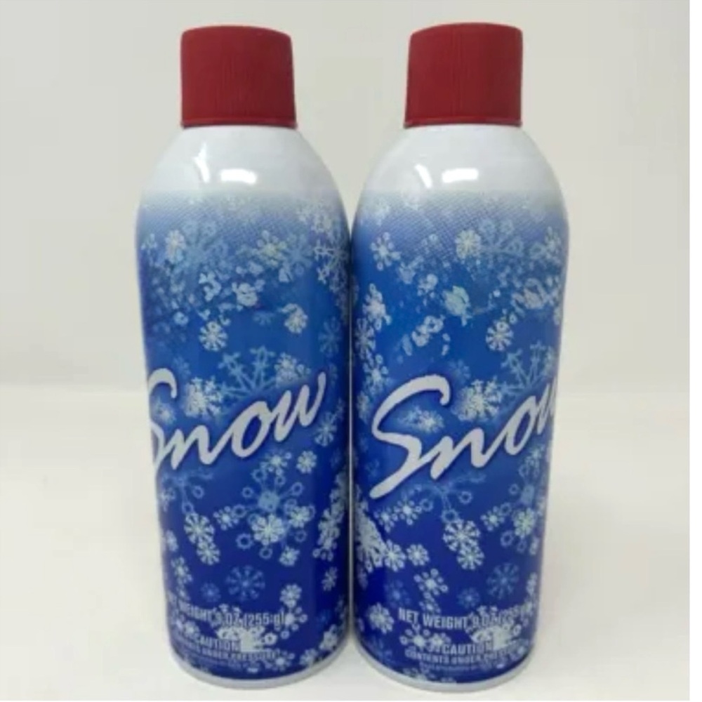 4/$20 Fake Snow Artificial Cans 9 Oz. - 2 pack